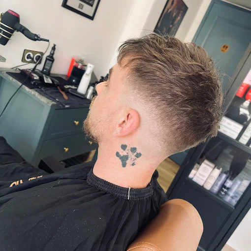 Coupe homme - dégradé texturé