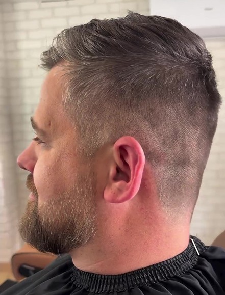 Coupe homme - fondu soigné